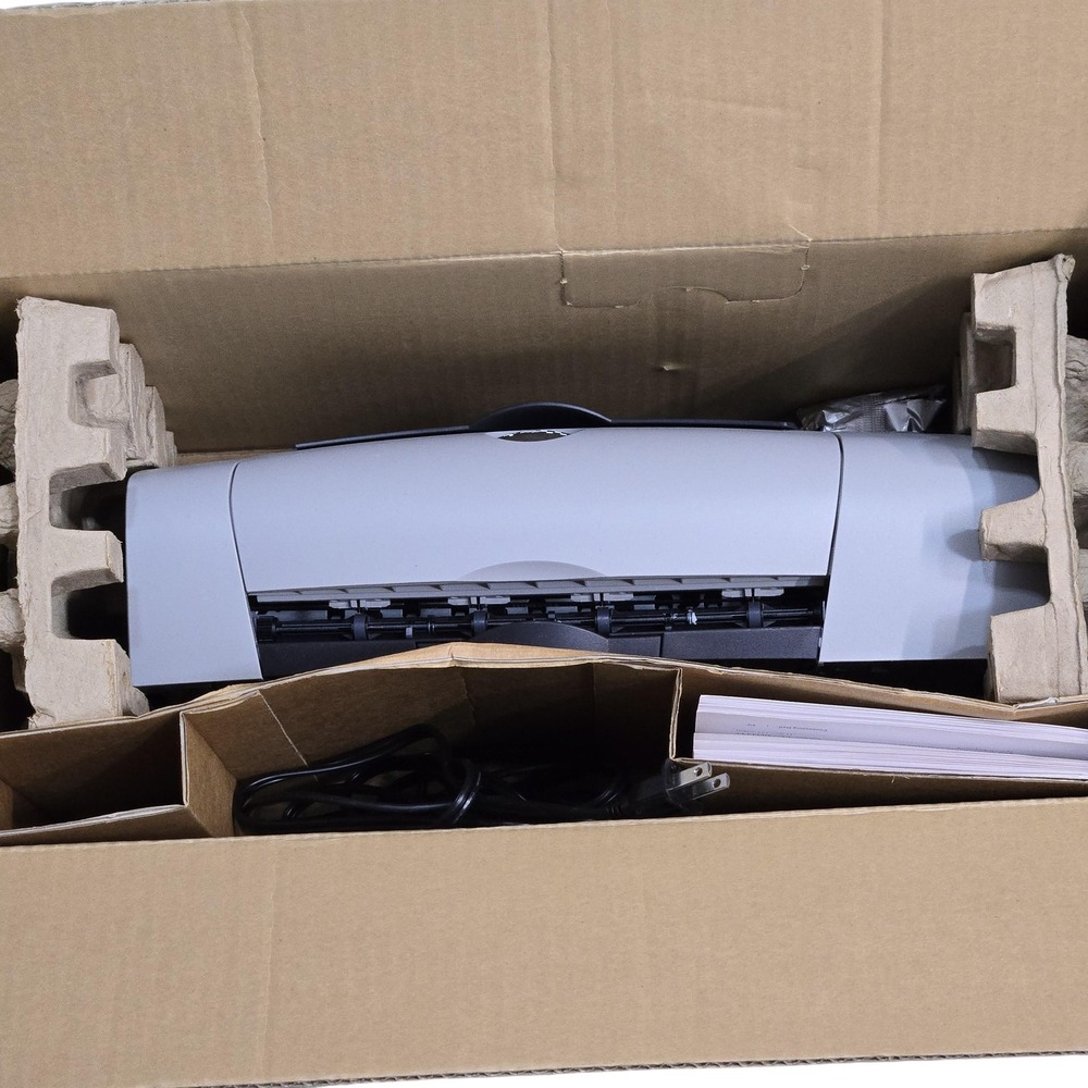Dell Photo Printer 720 Inkjet‎ USB With Owner's Manual In Box Untested Cables